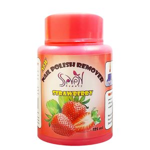 لاک پاک کن اس سون بیوتی مدل توت فرنگی اسفنجی حجم 125 میلی لیتر