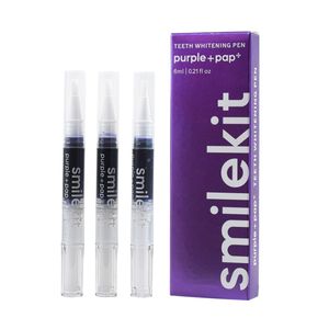 قلم سفید کننده دندان اسمایل کیت مدل +PAP حجم 2 میلی لیتر بسته 3 عددی