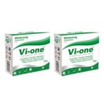 پودر سفید کننده دندان وی وان مدل Mint وزن 50 گرم مجموعه 2 عددی