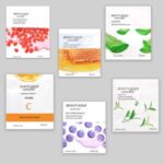 ماسک صورت بیوتی آکوا مدل 01 وزن 25 گرم بسته 6 عددی