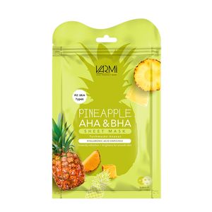 ماسک صورت وارمی مدل آناناس مناسب برای انواع پوست حجم 45 میلی لیتر بسته 2 عددی