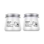 کرم آبرسان و سفید کننده ایباگ مدل شیر گاو حجم 80 میلی لیتر مجموعه 2 عددی