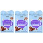 ماسک دبل شیت وارمی مدل شیر و قهوه مناسب پوست حجم 45 میلی لیتر خشک بسته بندی 3 عددی