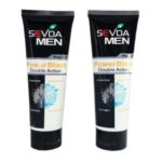 ماسک صورت سودا مدل power black حجم 100 میلی لیتر مجموعه 2 عددی