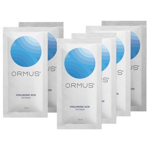 ژل ماسک صورت اورموس مدل هیالورونیک اسید حجم 15 میلی لیتر بسته 6 عددی ژل ماسک صورت اورموس مدل هیالورونیک اسید حجم 15 میلی لیتر بسته 6 عددی - Image 1
