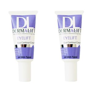 کرم دور چشم درمالیفت مدل Eyelift Eye Contour حجم 20 میلی لیتر بسته دو عددی