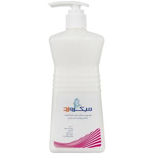 لوسیون نرم کننده دست و بدن میکروزد حجم 500 میلی لیتر