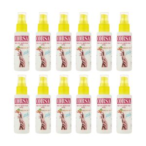 اسپری لاک خشک کن ناخن مدل Argan Oil حجم 50 میلی لیتر بسته 12 عددی