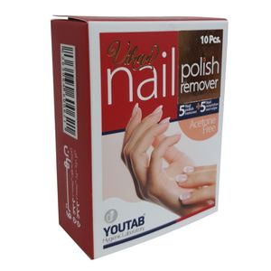 پد لاک پاک کن و تقویت ناخن ویهان کد A55 بسته 10 عددی