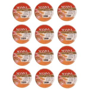 پد لاک پاک کن مانیسا مدل شقایق بسته 12 عددی