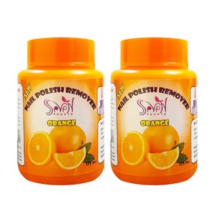 لاک پاک کن اس سون بیوتی مدل پرتقال اسفنجی حجم 125 میلی لیتر مجموعه 2 عددی