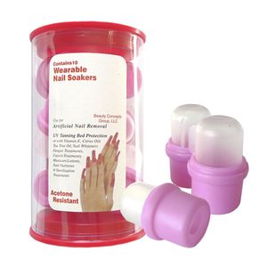 ریموور ناخن مصنوعی و لاک ژلیش ال.ال.سی مدل wearable بسته ده عددی