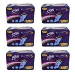 نوار بهداشتی تافته مدل یلدا 7 مجموعه 6 عددی