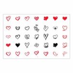 برچسب لنز ناخن مدل L2024