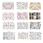 لنز ناخن رویاسنتر مدل M1 مجموعه 12 عددی