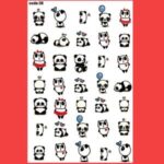 استیکر طراحی ناخن مدل C34