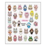 برچسب لنز ناخن مدل لبوبو کد N107