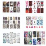 برچسب لنز ناخن رویاسنتر مدل AR 10 مجموعه 6 عددی