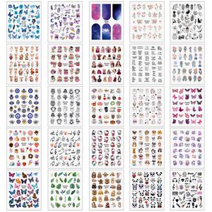 برچسب لنز ناخن مدل گلچین کد N066-099 مجموعه 25 عددی برچسب لنز ناخن مدل گلچین کد N066-099 مجموعه 25 عددی - Image 1