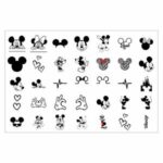 برچسب لنز ناخن مدل L2014