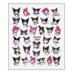 برچسب لنز ناخن مدل کرومی کد N106