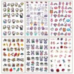 استیکر طراحی ناخن مدل M3016 مجموعه 6 عددی