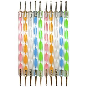 قلم طراحی ناخن مدل داتینگ مجموعه 10 عددی