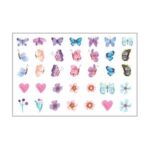 برچسب لنز ناخن مدل w1