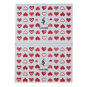 برچسب لنز ناخن رویاسنتر مدل 030 مجموعه 2 عددی