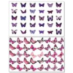 برچسب لنز ناخن کد BLNG6622 مجموعه 2 عددی