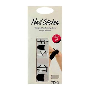 برچسب لنز ناخن کد 3 بسته 12 عددی