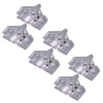 پینچر گیره قالب پلی ژل مدل کلیپسی مجموعه 6 عددی