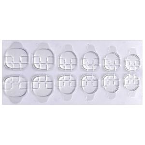 چسب ناخن مصنوعی مدل GL مجموعه 12 عددی