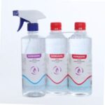 محلول ضد عفونی کننده کماکل مدل 02 حجم 500 میلی لیتر بسته دو عددی به همراه اسپری ضدعفونی کننده کماکل مدل 02 حجم 500 میلی لیتر