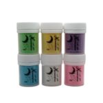 اکلیل ناخن هنرستون مدل نئونی وزن 20 گرم بسته 6 عددی