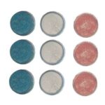 پودر کروم ناخن مدل 4011.289.4012 بسته 9 عددی