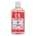 ژل شستشو صورت و بدن درمالیفت مدل رزالیفت با رایحه بابونه مناسب برای پوست حساس حجم 200 میلی لیتر