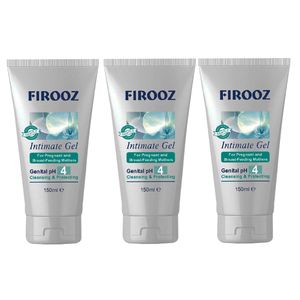 ژل بهداشتی بانوان فیروز مدل Pregnant and Breast Feeding Mothers حجم 150 میلی لیتر مجموعه 3 عددی