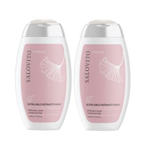 ژل بهداشتی بانوان سالوویتو مدل chamomil حجم 230 میلی لیتر مجموعه 2 عددی