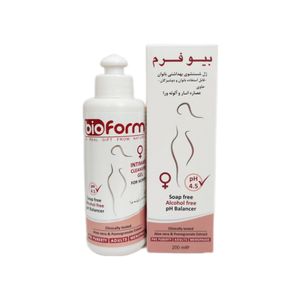 ژل بهداشتی بانوان بیوفرم مدل انار و آلوئه ورا حجم 200 میلی لیتر