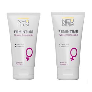 ژل بهداشتی بانوان نئودرم مدل فم اینتیم حجم 150 میلی لیتر مجموعه دو عددی