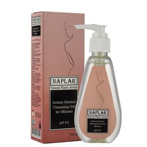 ژل بهداشتی بانوان ناپلار مدل آلوئه ورا وزن 150 گرم بسته 33 عددی