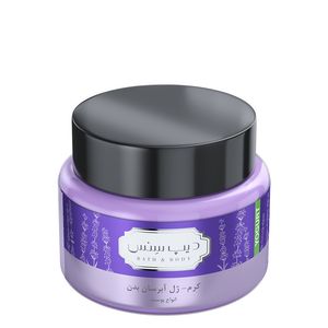 کرم ژل بدن دیپ سنس مدل لوندر منایب انواع پوست حجم 250 میلی لیتر