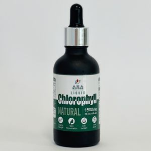 قطره خوراکی کلروفیل آرا نیچر مدل 2024 حجم 50 میلی لیتر