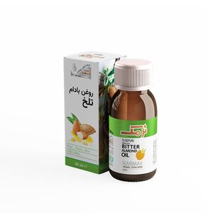 روغن بادام تلخ نرمک مدل 002 حجم 60 میلی لیتر