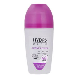 رول ضد تعریق زنانه هیدرودرم مدل Active Power حجم 50 میلی لیتر