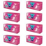 نوار بهداشتی نانسی مدل نانوون سایز بزرگ هشت بسته 10 عددی