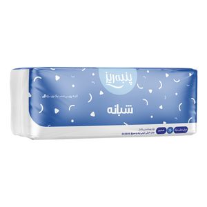 نوار بهداشتی پنبه ریز مدل Night بسته 10 عددی