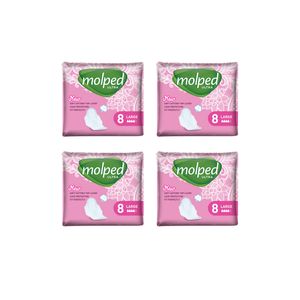 نوار بهداشتی مولپد مدل Ultra مجموعه 4 عددی