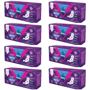 نوار بهداشتی نانسی مدل نانوون سایز خیلی بزرگ هشت بسته 10 عددی